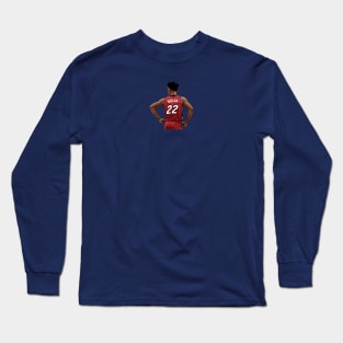 Jimmy Butler Vector Back Long Sleeve T-Shirt